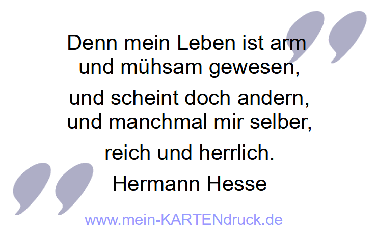 Spruch Geburtstag Hermann Hesse