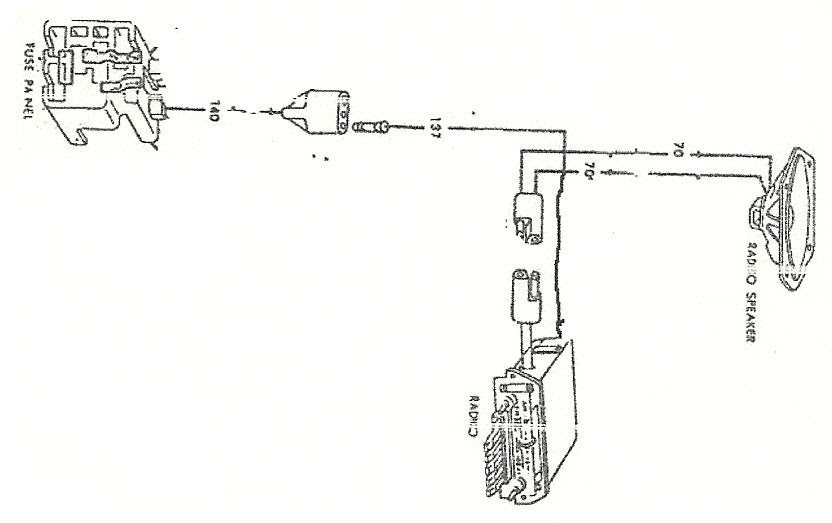 1966 Ford Mustang Radio Wiring Diagram