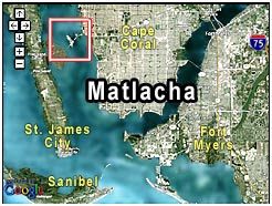 Matlacha Florida Map  World Map Gray