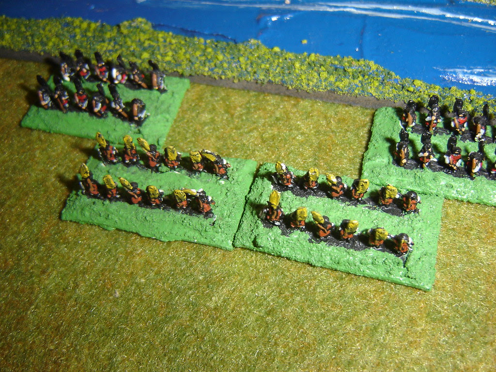 Toyotomi Arquebusiers charge Yamagata skirmishers