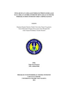 Contoh Skripsi Otomotif Contoh Soal Dan Materi Pelajaran 8