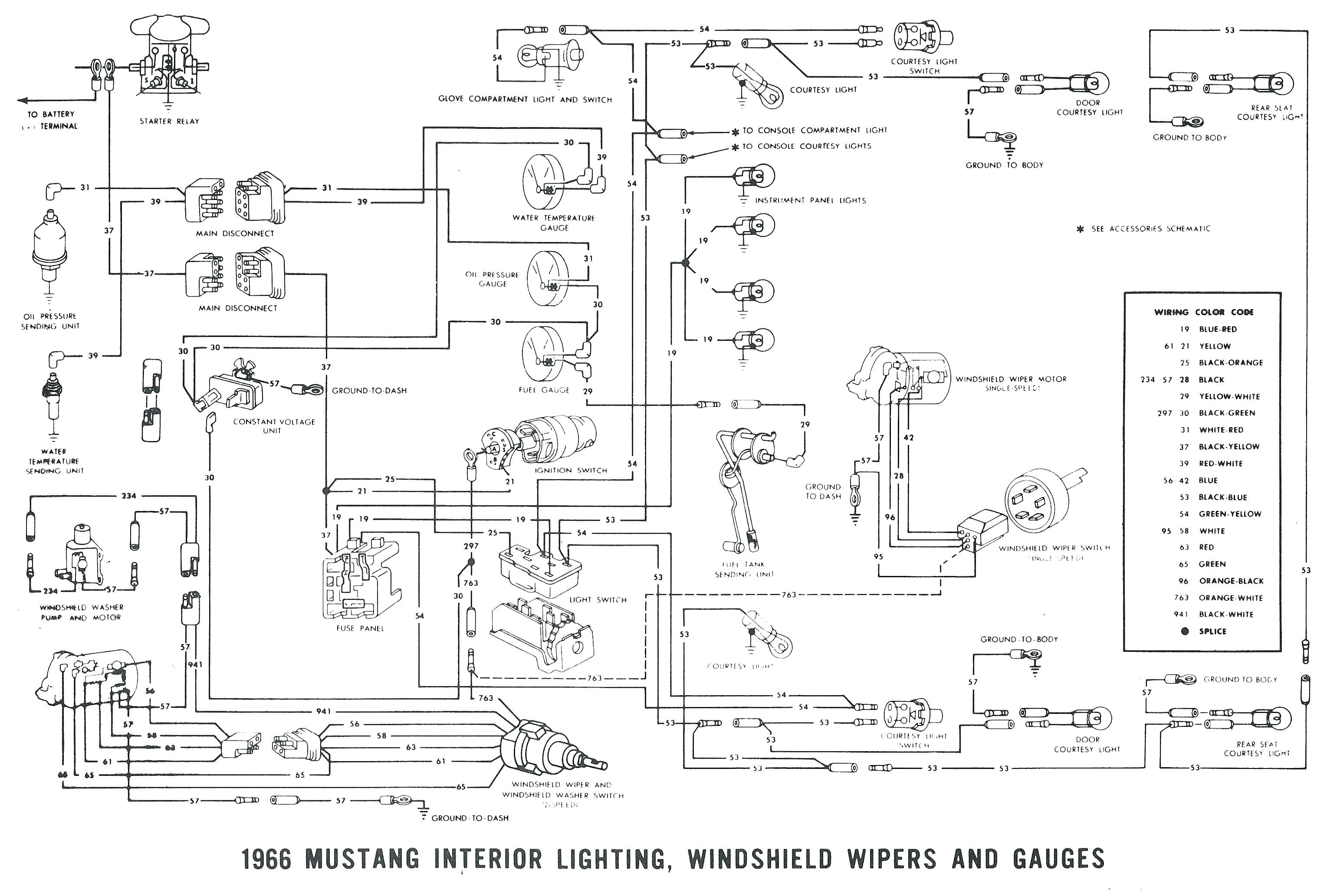 Mustang Alternator Wiring Diagram - Wiring Diagram