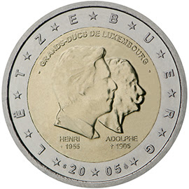 Face comemorativa da moeda de €2 Face comemorativa da moeda de €2