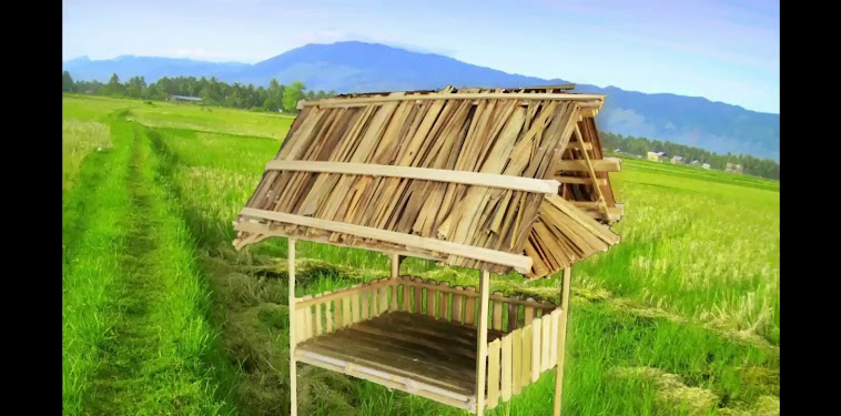 Cantik Cara Membuat Saung Bambu Kecil  Ide Buat Kamu