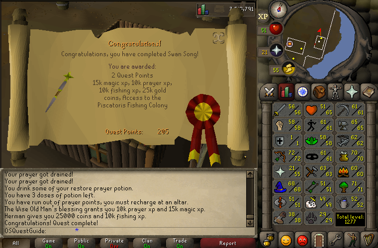 Osrs Quest Xp : Quests with Good XP Rewards in OSRS - Skills for