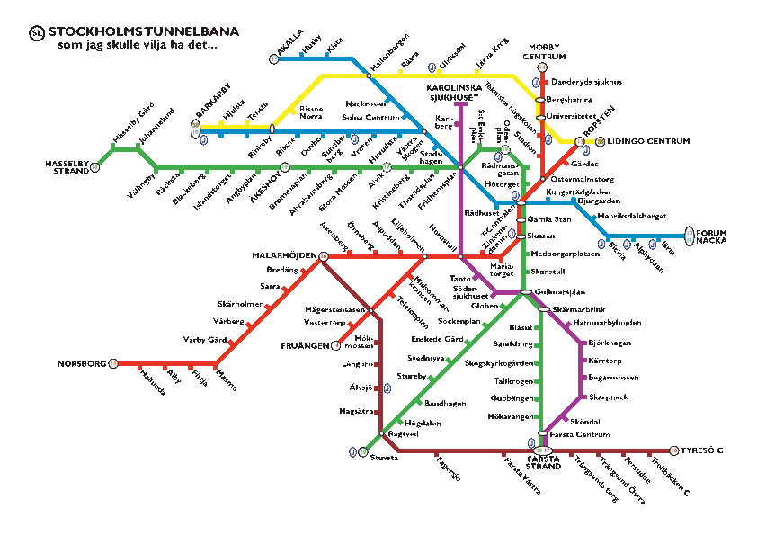 Tunnelbana Karta Stockholm Pdf | Karta