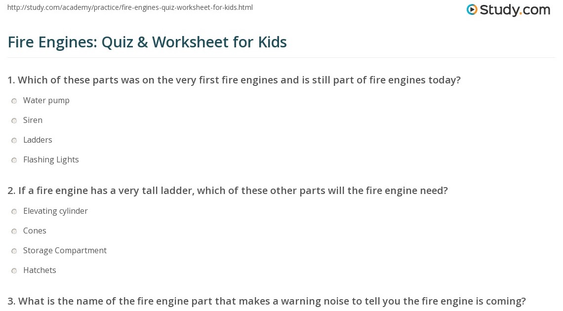 Fire Truck Worksheets / A Fire Truck Is Red Worksheet Twisty Noodle
