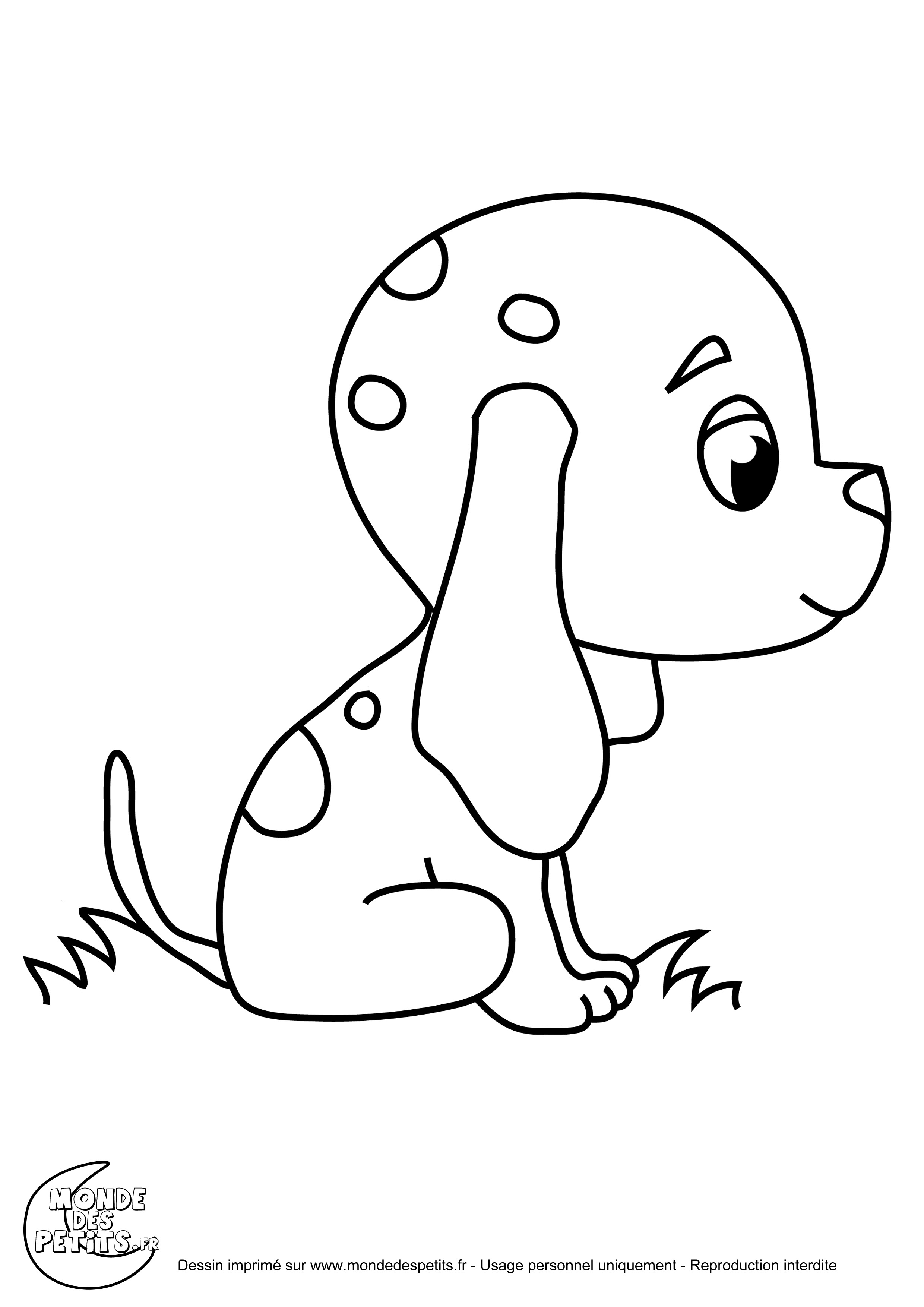 10 Coloriage A Imprimer Chiens Adorables  Haut Coloriage HDImages et