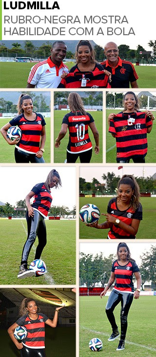MOSAICO - Ludmilla Flamengo entrevista (Foto: André Durão) MOSAICO - Ludmilla Flamengo entrevista (Foto: André Durão)