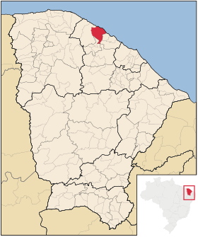 Localização de Trairí