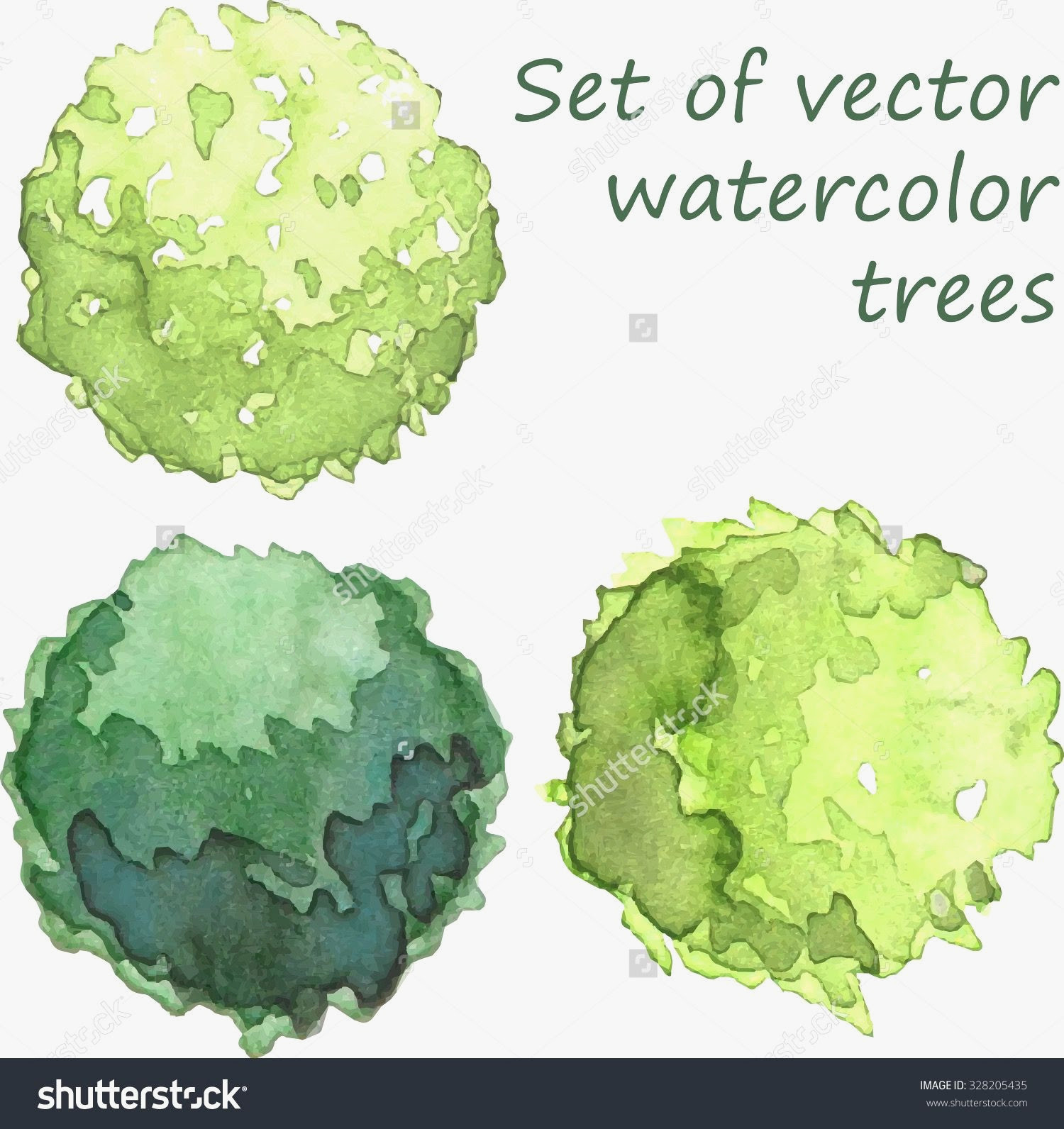 Adobe Illustrator Landscape Design Symbols