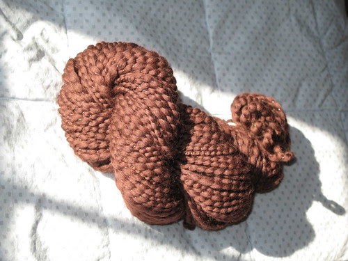 Bulky Yarn with Sparkles