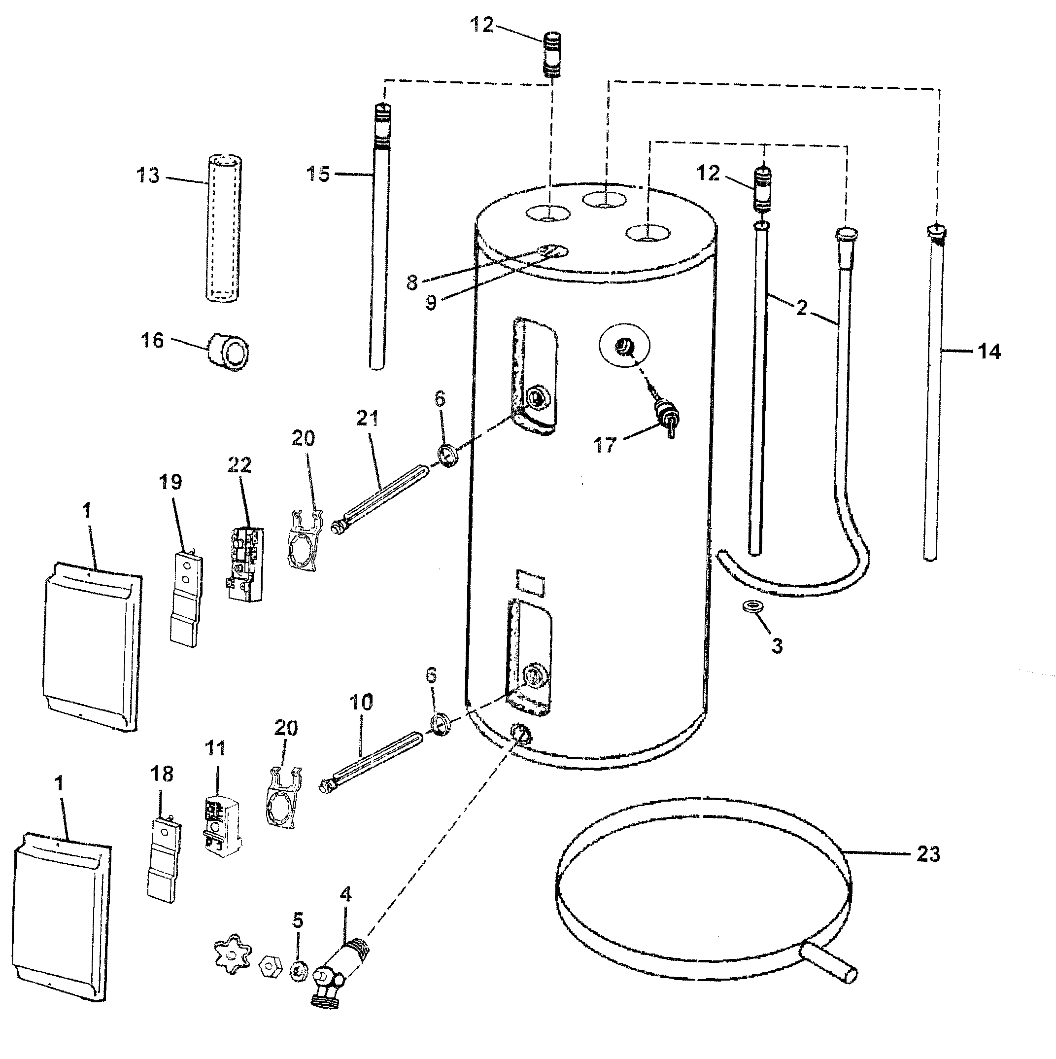 Rheem Water Heater Parts Manual