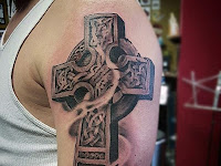 Celtic Cross Tattoos For Men