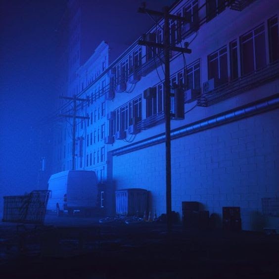 17+ Neon Blue Aesthetic Wallpaper Collage Pics