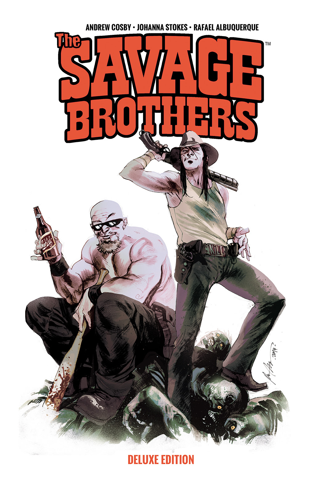 The Savage Brothers Deluxe Edition TP Cover