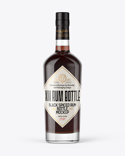 Download Clear Glass Bottle With Black Rum Mockup Download Clear Glass Bottle With Black Rum Mockup Free Psd Mockups Templates For Magazine Book Stationery Apparel Device Mobile Edi PSD Mockup Templates