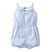 Carter's® Striped Romper - Girls newborn-24m