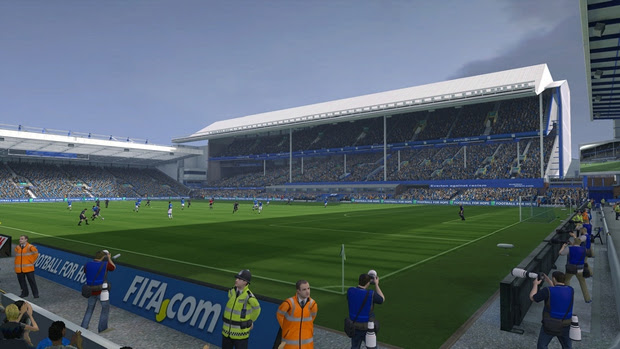Confira os bastidores do estádio Goodison Park (Foto: Divulgação)