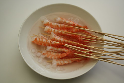 scampi on the rocks