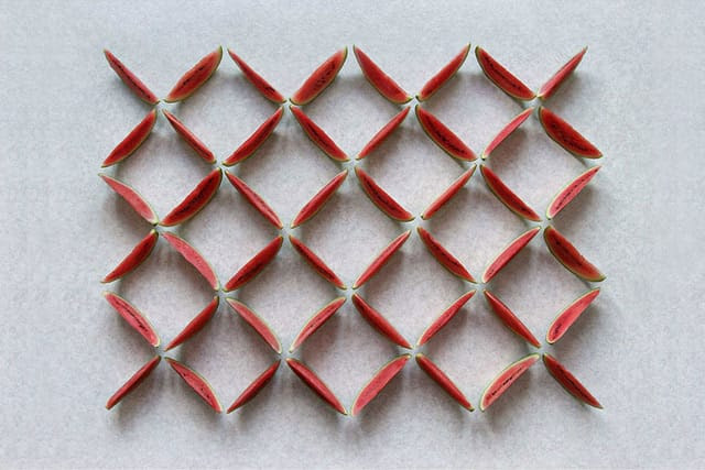 The Geometric Food Art of Sakir Gökçebag The Geometric Food Art of Sakir Gökçebag vegetables geometry fruit food
