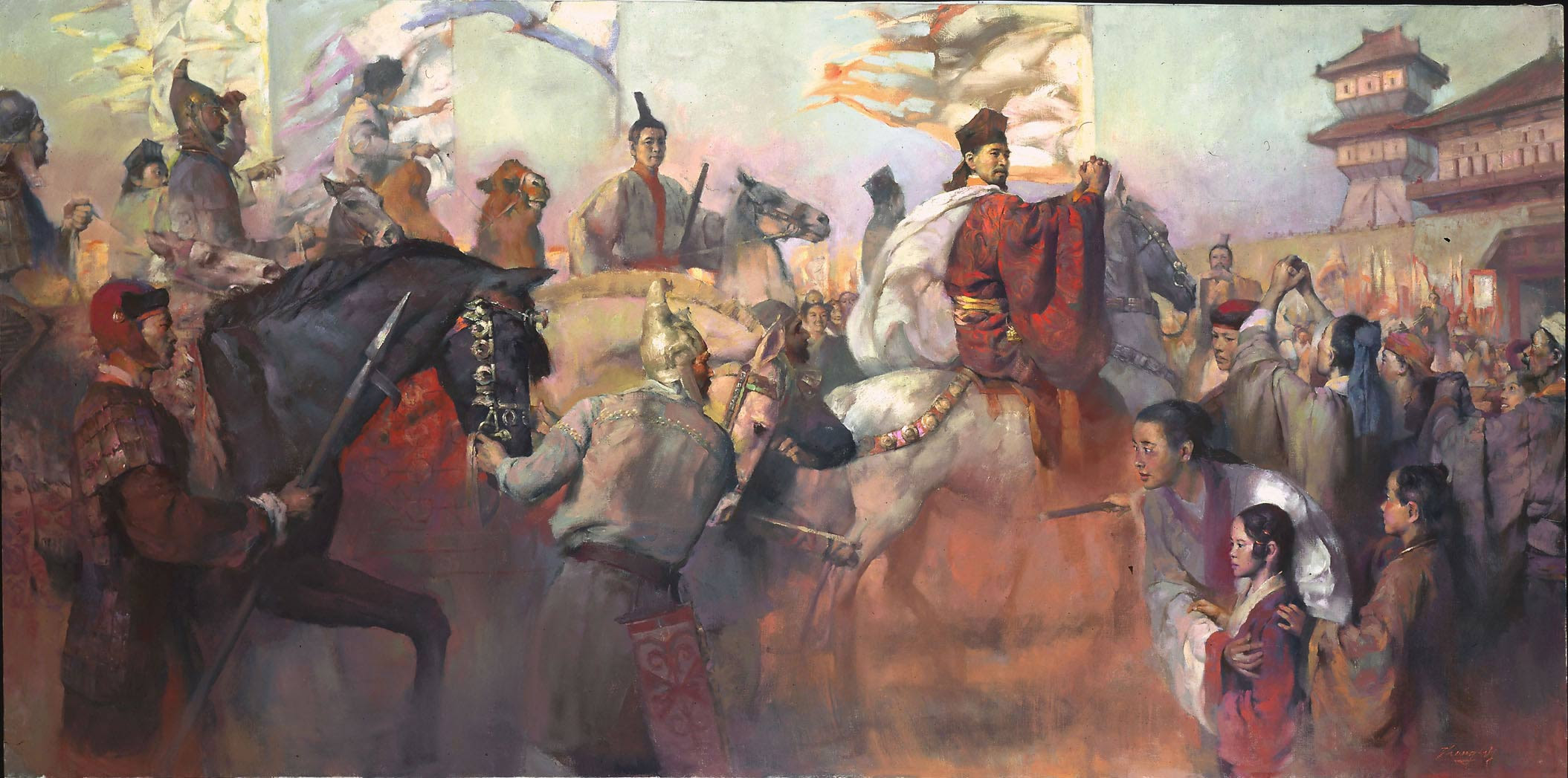 Ancient China in the paintings of contemporary artists ~ what a