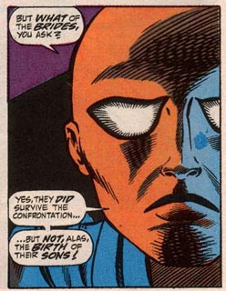 'It's sad, sure, but it saved me...the Watcher!...from buying seven different baby shower gifts.' What If #25