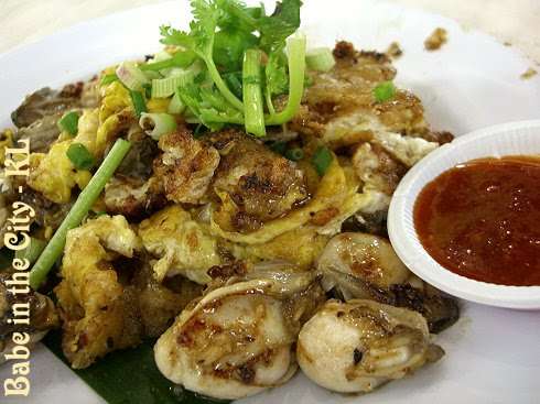 New World Park's Oyster Omelette