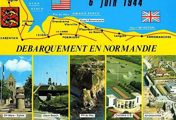 Αποτέλεσμα εικόνας για carte du débarquement du 6 juin 1944