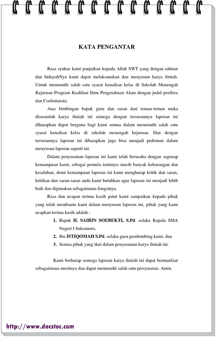 Contoh Karya Tulis Ilmiah Olahraga Free Download Images