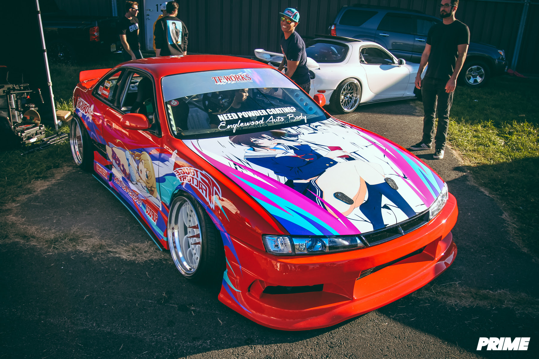 Nissan Silvia s13 Tuning anime