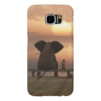 Elephant & Dog Friends Samsung Galaxy S6 Cases