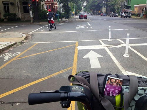bike lane divided.
