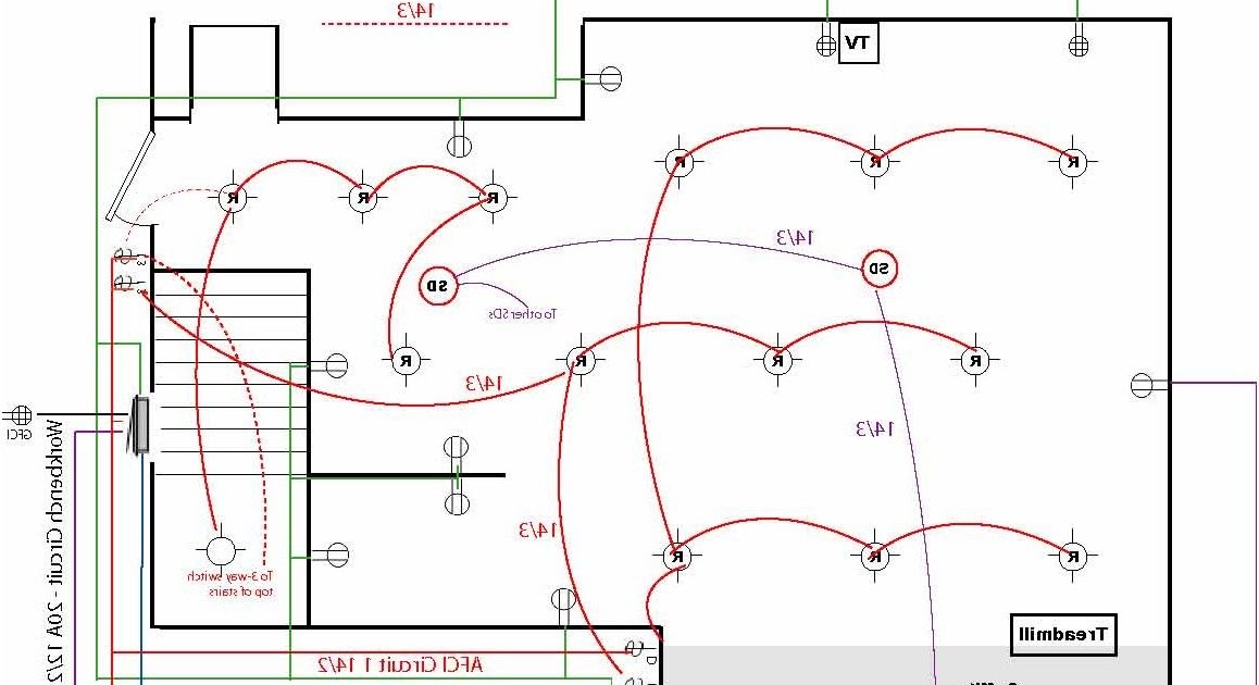 Electrical Wiring Diagram For Basement - Wiring Diagram & Schemas