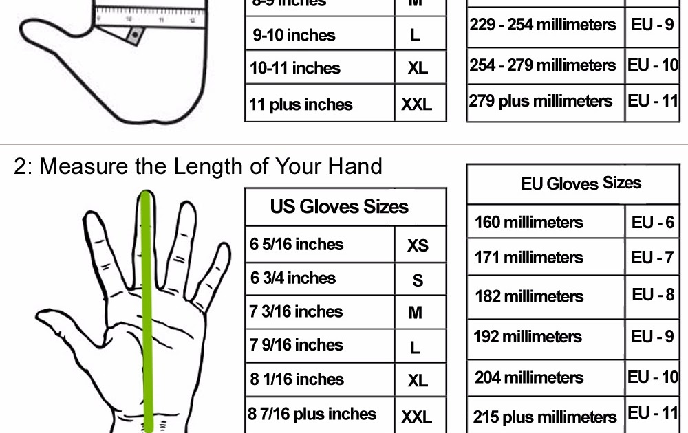 How To Measure Your Hand Size For Gloves : What size gloves should I buy?