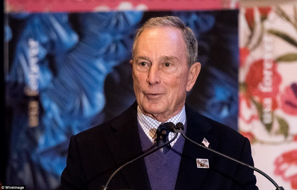 The world's tenth richest man, and former mayor of New York City, Michael Bloomberg (pictured in February in New York) lives in townhouse at 19 East 79th Street
