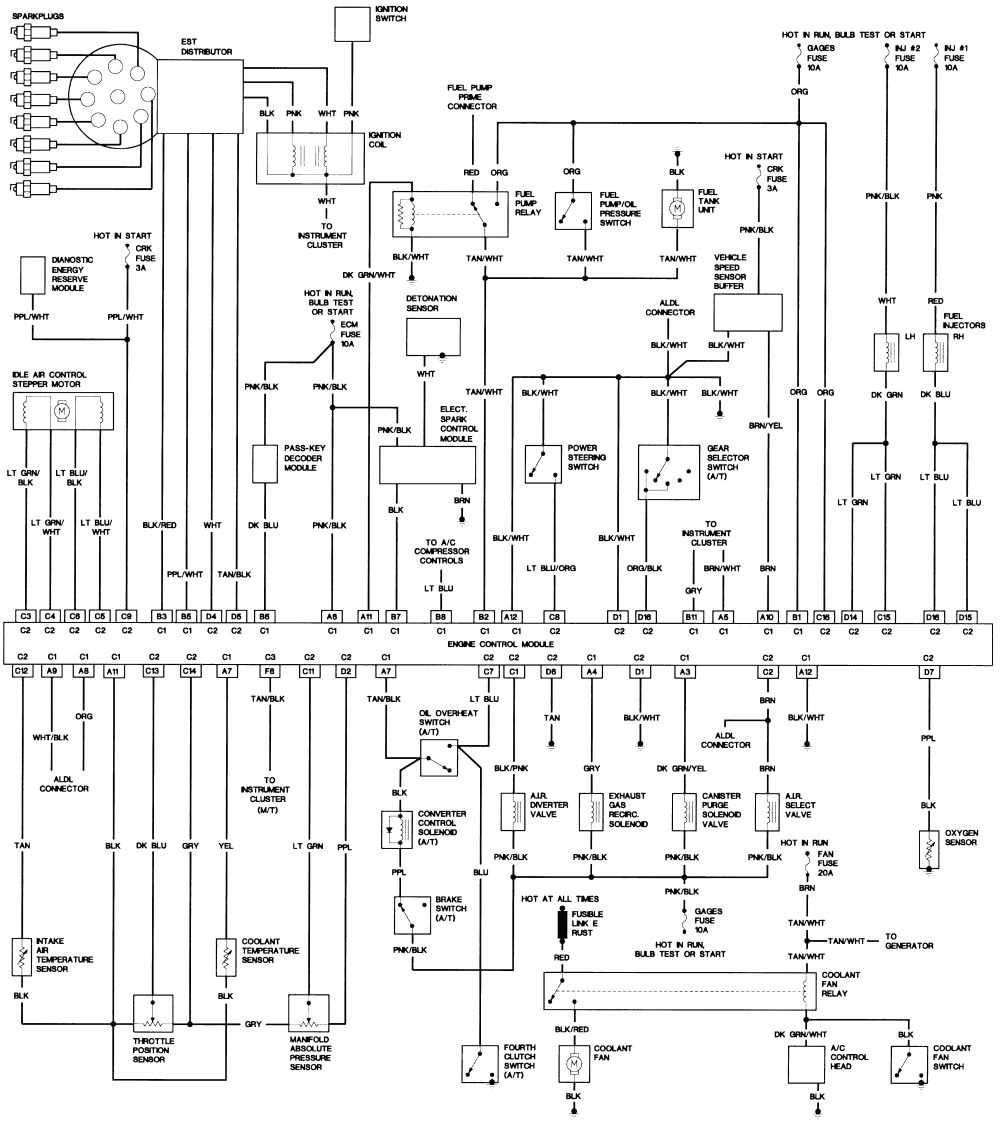 Aldl Connector Wiring Diagram