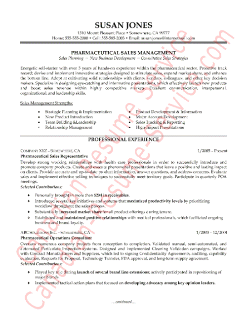 sales resume cover letter samples