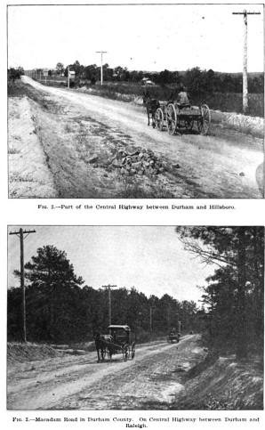 Central Hwy between Durham and Hillsboro