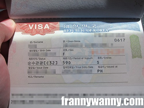 korean visa 1
