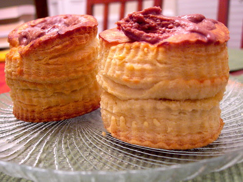 Vols-au-Vent with Mousse au Chocolat