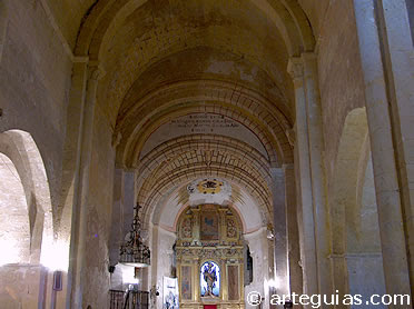Nave central de la iglesia de San Miguel de Turégano