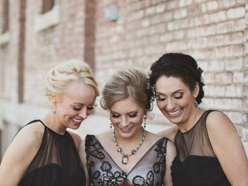 Halloween Wedding Bridesmaid Dresses Halloween Wedding Ideas