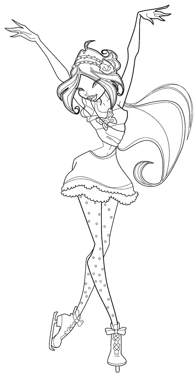 Download 257+ Cartoons Winx Club Winx Club Layla Coloring Pages PNG PDF