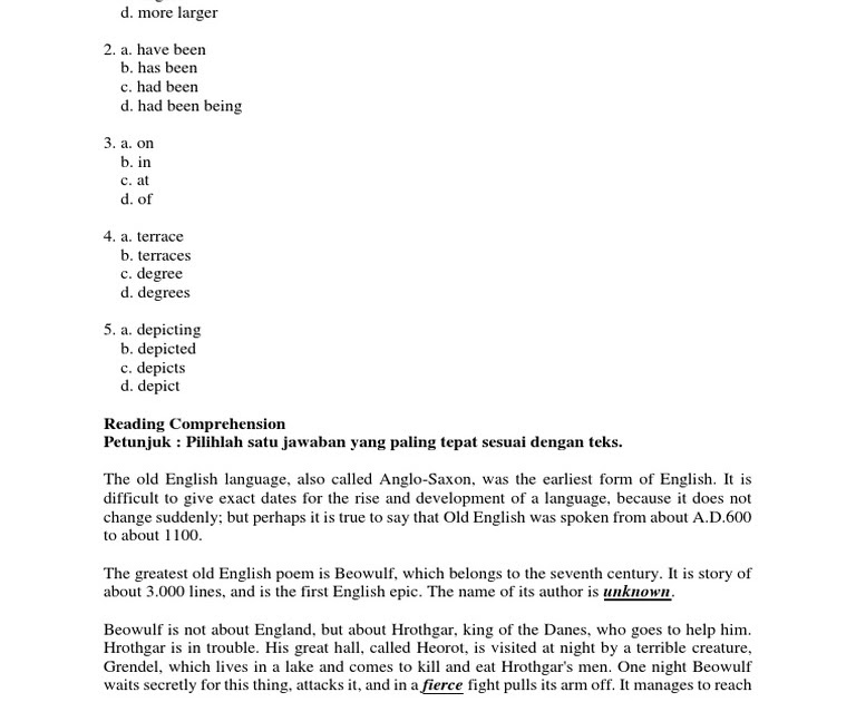 ➤ Download kunci jawaban tes cpns bahasa inggris pictures
