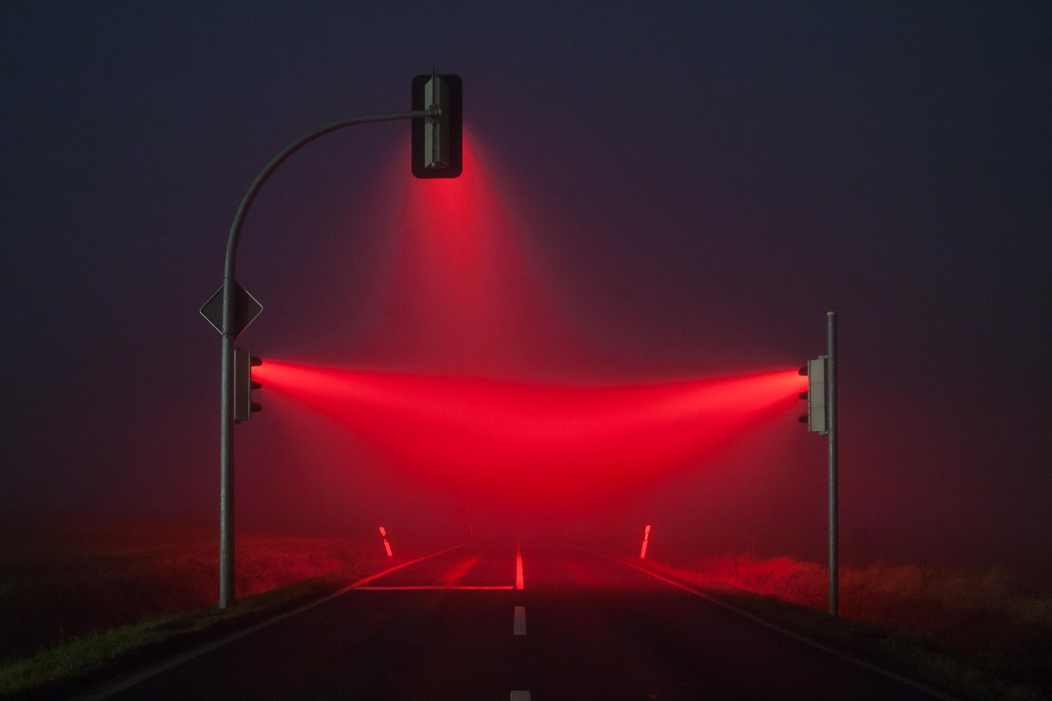 Led Lights Wallpaper Red - madathos