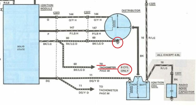 1983 Ford F150 Alternator Wiring Diagram