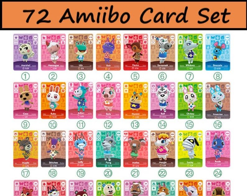 Animal Crossing New Horizons Amiibo Cards Near Me - FANILAM