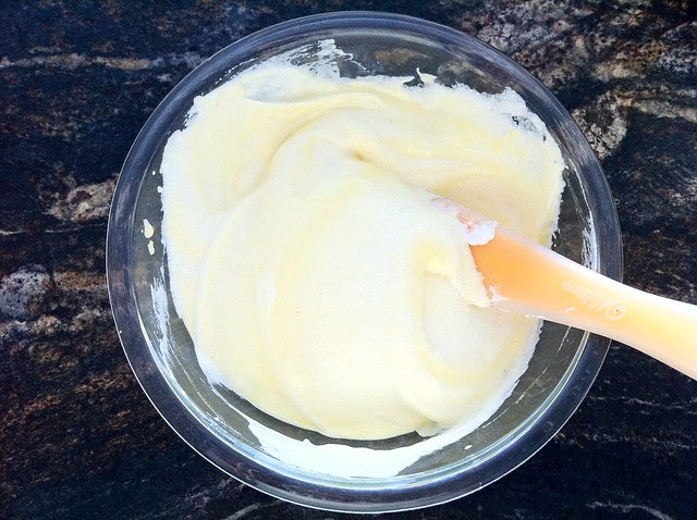 Egg Whites and Yolks Folded Together