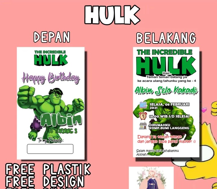 Undangan Ulang Tahun Dewasa : 87 Contoh Undangan Ulang Tahun Ke 60